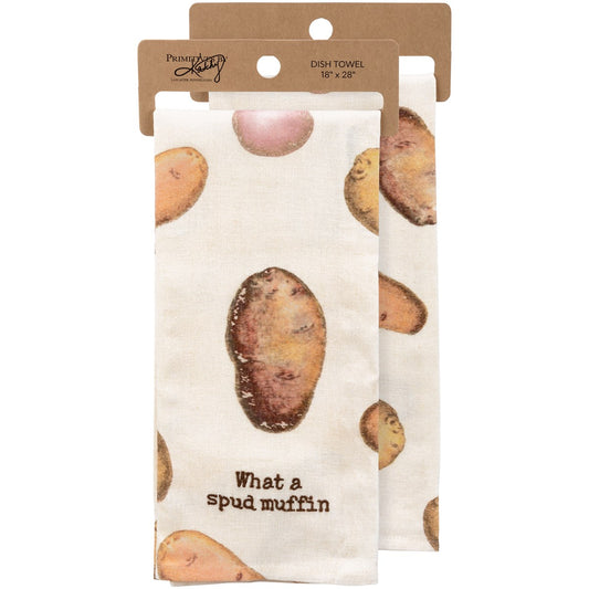 What A Spud Muffin Kitchen Towel