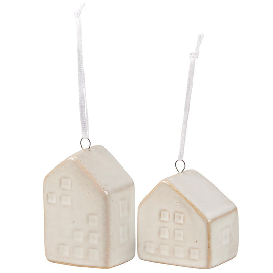 Houses Ornament Set